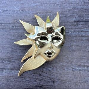Gold Brooch